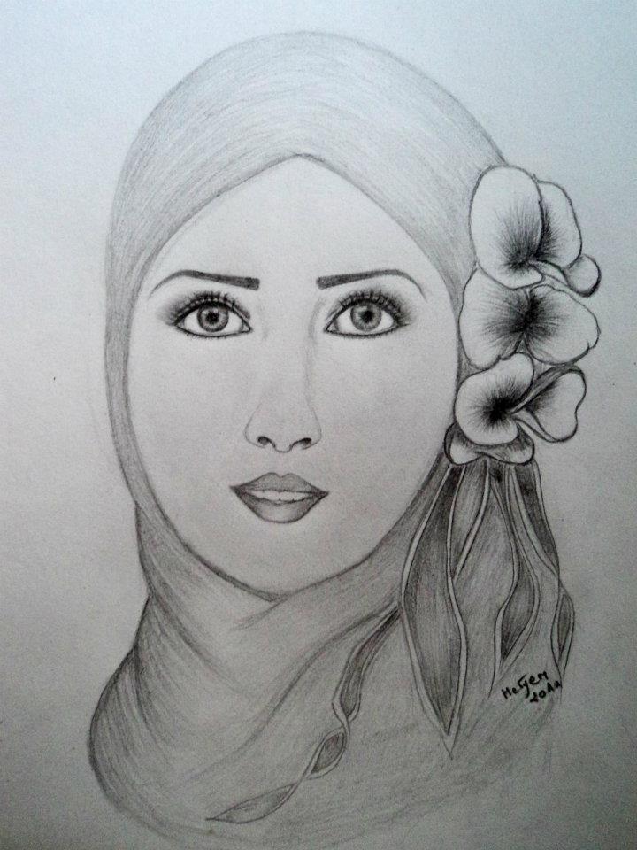 رسومات بنات جميلة - افضل رسم لبنت جميلة 2735 13