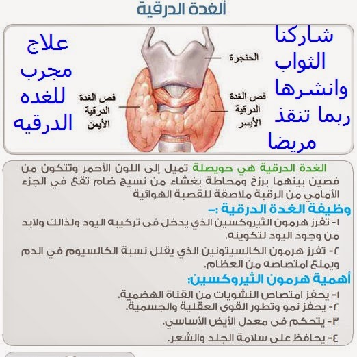 اعراض قصورر الغدة الدرقية , علاج فرط نشاط الغدة الدرقية