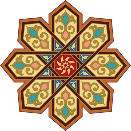 435 7 زخرفة هندسية - زخارف هندسية في غاية الروعة من الفن الاسلامي جليل حميدة
