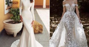 17219 6 اجمل فستان عروس 2021،افضل التصميمات لفستان العروس مايا عاتكة
